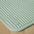 thumbnail image 3 of KitchenAid Ribbed Soft Silicone Pot Holder 2-Pack Set, Pistachio Green, 7"x9", 3 of 6