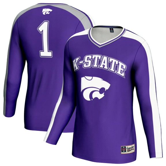 Unisex GameDay Greats Purple Kansas State Wildcats #1 Lightweight Volleyball Fashion Jersey