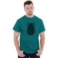 thumbnail image 5 of Ancient Egyptian Scarab Beetle Men's Graphic T Shirt Tees Brisco Brands S, 5 of 6