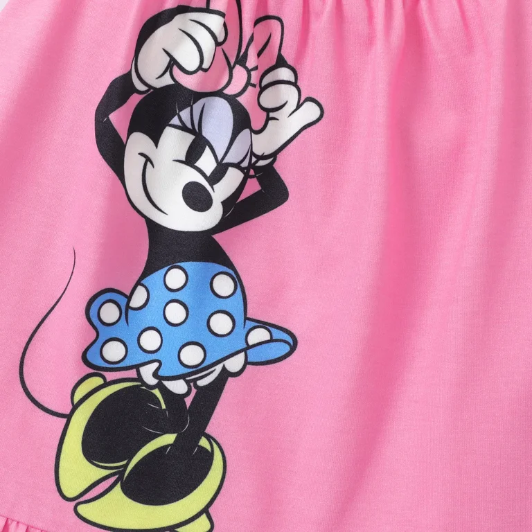 chinese dress ladies Pink Minnie Mouse Dress for Girls  Little Stocking Company