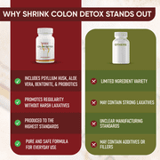 Shrink Colon Detox Advanced Colon Cleanse 60 Caps