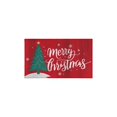 thumbnail image 4 of Christmas Kitchen Rug Set of 2 Non Slip Kitchen Mats for Floor,Merry Christmas Triangle Tree Kitchen Rugs and Mats for Bathroom,Room Cooking (47x17+30x17in), 4 of 6