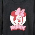 thumbnail image 3 of Mickey & Friends - Minnie Pink - Women's Lightweight French Terry Long Sleeve Shirt, 3 of 5