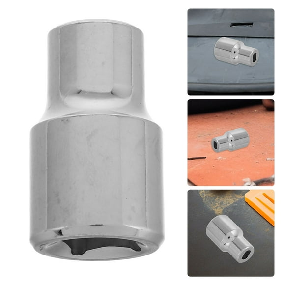 MUSEYA Shock Absorber Socket Extractor Tool Metal Silver Car Accessories 1Set