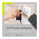thumbnail image 4 of Hub USB Knox Gear de 4 puertos 3.0 con interruptores individuales y LED, 4 of 9