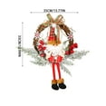 Black and Friday Deals 2024 CAKVIICA Christmas Decorations Garland Window Layout Door Hanging