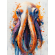 thumbnail image 1 of Qisvanset 12x16 Inch Octopus Pelican Ocean Canvas Wall Art, Marine Creature Art Ready To Hang Home Wall Decor, 1 of 8
