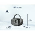 thumbnail image 3 of Emerson EVP-1001 150″ Home Theater LCD Projector, Black, 3 of 12