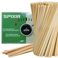 thumbnail image 1 of Agitadores de café Spixir desechables de madera, 18 cm, paquete de 1000, 1 of 9