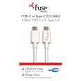 thumbnail image 1 of Fonegear 3899010 Fuse 3 ft. USB Charger, White, 1 of 1