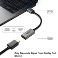 thumbnail image 3 of Adaptateur DisplayPort 4K vers -Compatible, DisplayPort Directionnel (DP) Convertisseur d'Ordinateur vers Moniteur 4K 60Hz, 3 of 8