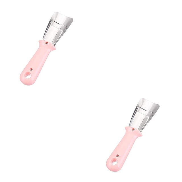 Bewildely Raspador de hielo para refrigerador, pala de congelador Universal de acero inoxidable, dispositivos descongeladores, removedor de Type3 NO3