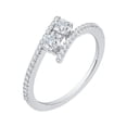 thumbnail image 2 of KATARINA Diamond Fashion Ring in 10K White Gold (1/2 cttw), 2 of 5