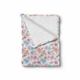 thumbnail image 2 of Stars Soft Flannel Fleece Throw Blanket, Watercolor Colorful Stars with Various Designs Dots Stripes Doodle Pattern, Cozy Plush for Indoor and Outdoor Use, 70" x 90", Multicolor, by Ambesonne, 2 of 6