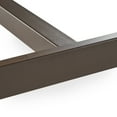 thumbnail image 5 of Kamden Outdoor Eight Seater Wooden Dining Table, Teak and Rustic Metal, 5 of 12