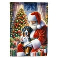 thumbnail image 2 of Boxer and Santa Claus Garden Flag, 2 of 2