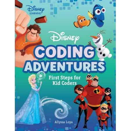 Disney Coding Adventures : First Steps for Kid (Best Gifts For Coders)