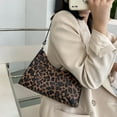 thumbnail image 5 of Skymirror Women Cow Dot Leopard Print Faux Leather Handbag Tote Underarm Shoulder Bag, 5 of 8
