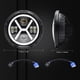 thumbnail image 3 of Faros para automóviles 1 Uds 7 pulgadas coche motocicleta LED faro 500W 6000K 30000LM IP67 impermeab TOMSHOO Faros para automóviles, 3 of 7