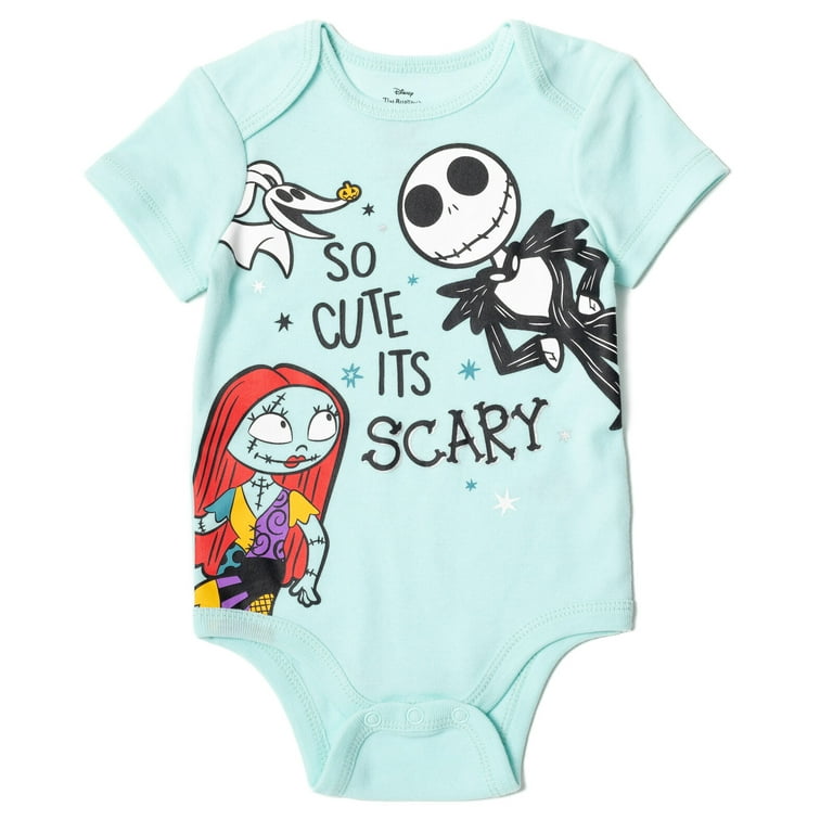 Disney Nightmare Before Christmas Baby Outfit, Hoodie Bodysuit