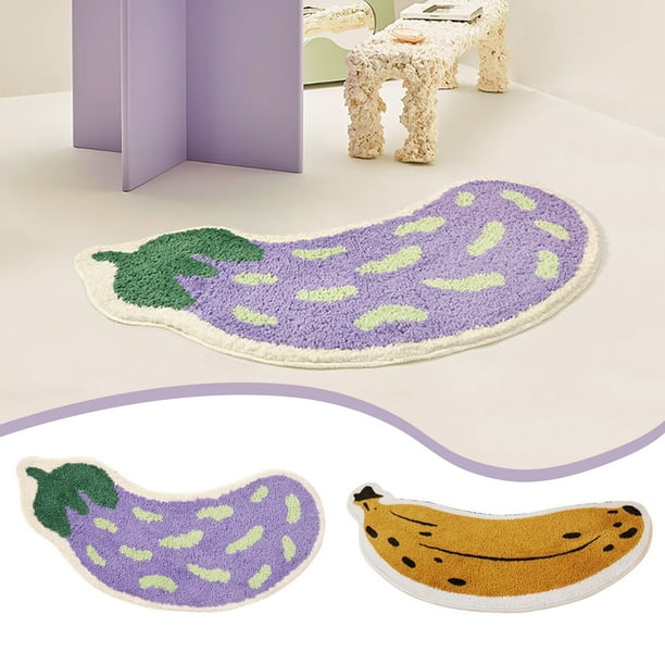 Alfombrilla de Baño Absorbente para Niños En Forma de Fruta Xihbxyly Antideslizante