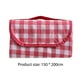 thumbnail image 3 of Colchoneta Plegable para Picnic Ygjytge Impermeable tela Oxford rosa 150x200cm, 3 of 6
