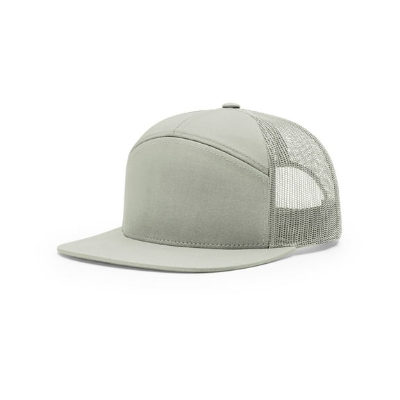 Richardson 168 Seven-Panel Trucker Caps - Quarry