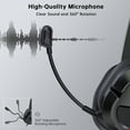 thumbnail image 5 of Wired Gaming Headset for PS5, PS4, PC, Laptop, Switch, MAC, Xbox Headset with Noise Canceling Microphone,  Ultralight Weight, Black&Blue, 5 of 6