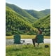thumbnail image 4 of SONGMICS Silla de Camping, Juego de 2 Sillas de Exterior, Respaldo Alto, Apoyabrazos, Bolsillo para Tazas, Portátil, Plegable, Carga de 330 lbs, Acampada, Jardín, Pesca, Terraza, Verde Oscuro, 4 of 5