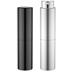 thumbnail image 1 of 2PCS Perfume Atomizador Spray Perfume Loción Bomba Botella de spray Botella de perfume de aluminio recargable vacía Mujeres Hombres Portátil para viajes Oficina Fiesta Noche Regalo Negro Plata, 1 of 5