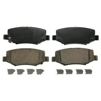Disc Brake Pad Set Fits select: 2015-2018 JEEP WRANGLER UNLIMITED, 2012-2014 JEEP WRANGLER