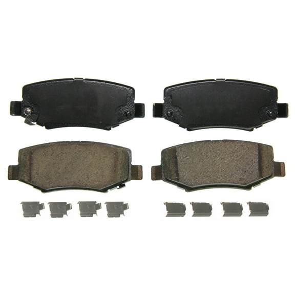 Disc Brake Pad Set Fits select: 2015-2018 JEEP WRANGLER UNLIMITED, 2012-2014 JEEP WRANGLER