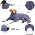 thumbnail image 2 of UOSIA Dog Winter Coat,Warm Dog Jacket,Puppy Polar Fleece High Collar Full Body Snowsuit, 2 of 7
