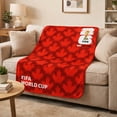 thumbnail image 2 of FIFA Team Canada Throw Blanket, 50" x 60", 2 of 6