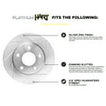 thumbnail image 3 of Hart Brakes Front Brakes and Rotors Kit |Front Brake Pads| Brake Rotors and Pads| Ceramic Brake Pads and Rotors - PHSF.40100.02, 3 of 7