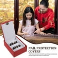 thumbnail image 6 of FELTECHELECTR 1Set Guzheng Practice Nail Picks for Music Playing Aid and Fingertip Protection Covers and Adults, 6 of 8