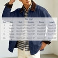 thumbnail image 2 of Lutiedan Mens Button down Jackets Fall Lightweight Vintage Barn Jacket Long Sleeve Corduroy Lapel Outwear with Pockets S-XXL, 2 of 7