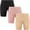 3#Pack, variant on SIMIYA Women's Slip Shorts for Under Dresses,Seamless Smooth Comfortable Stretch Yoga & Bike Shorts