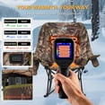 thumbnail image 2 of MOPHOTO Oversized Heated Rocking Camping Chair Support 330 lbs,Portable 3 Adjustable Heating Levels,Folding Quick Setup,Compact Storage,Lawn Chair with Side Pockets for Outdoor(Heated), 2 of 8