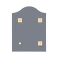 thumbnail image 2 of RADIANCE Goods Verical/Horizontal Hanging Arched-Shaped Frameless Wall Mirror 32" Height, 2 of 5