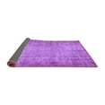 thumbnail image 2 of Ahgly Company Indoor Rectangle Abstract Purple Contemporary Area Rugs, 2' x 5', 2 of 4