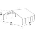 thumbnail image 3 of ShelterLogic UltraMax™ 30 x 30 x 13 ft White Canopy, 3 of 10