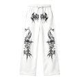 thumbnail image 4 of CONZONE Big Boys Baggy Sweatpants Y2K Graphic Joggers for Boys Drawstring Fall Winter Athletic Trousers with Pockets, 4 of 5