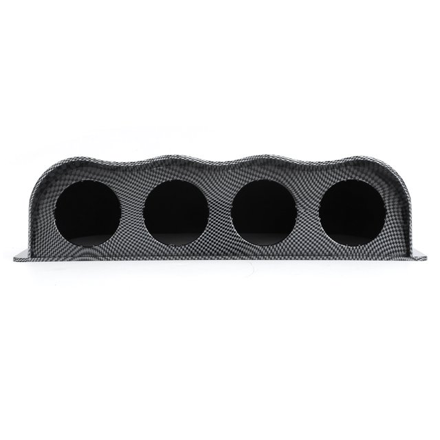 Instrument Panel Shell,Universal 4‑Hole Gauge Mount Hole Meter Mount Gauge Pod Top Tier Quality