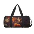 thumbnail image 2 of JUNZAN Gym Bag for Men & Women - Duffle Bag for Travel,Sports,Fitness & WorkoutButterfly Sitting on a Flower, 2 of 7