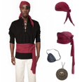 thumbnail image 2 of Disfraz BEDJIMI Medieval Renacentista Pirata Fiesta de Halloween, 2 of 6