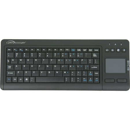 Compucessory  CCS50914  Touch Pad Wireless Keyboard  1  Black price history on PriceWatchPro