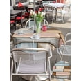 thumbnail image 5 of Outdoor Tablecloths with Umbrella Hole & Zipper, Brown Pink Vintage Round Tablecloths 60 Inch, Retro Farmhouse Elegant Pastoral Waterproof Table Cloth, Patio/Pool/Picnic Table Covers, 5 of 8