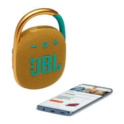 JBL Clip 4 Yellow Portable Bluetooth Speaker