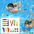thumbnail image 4 of onlyliua Ofertas Flash Buceo Bajo El Agua Natación Piscina Colorida Anillo de Lavabo Entrenamiento Bajo El Agua Juguete Divertido, 4 of 7